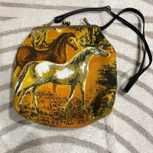 Equestrian Print Women's Bag